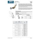 OMFB SAUGANSCHLUSS 1" DN38 45°