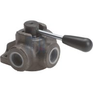 Hidraulik Kugelhahn 3 Wege 3/2 1/2" OM