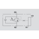OM VBCD 1/2" SE FL OVERCENTER FÉKSZELEP