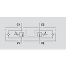 OM VBCD 3/4" DE Doppel-Overcenter-Bremsventil