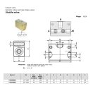 Hidraulik Wechselventil 1/4"